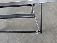 Verrijdbare inox werktafel - afbeelding 4 van  5