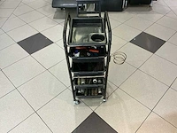 Verrijdbare kapperswerkwagen met 4 laden (2x)