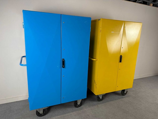 Verrijdbare kasten - opbergkast (2x) - afbeelding 4 van  4