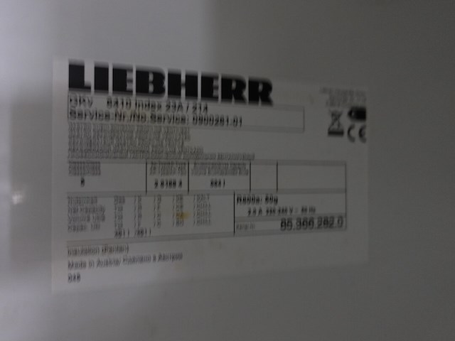 Verrijdbare koelkast liebherr - afbeelding 5 van  5