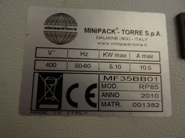 Verrijdbare krimpfoliemachine mini-pack - afbeelding 5 van  6