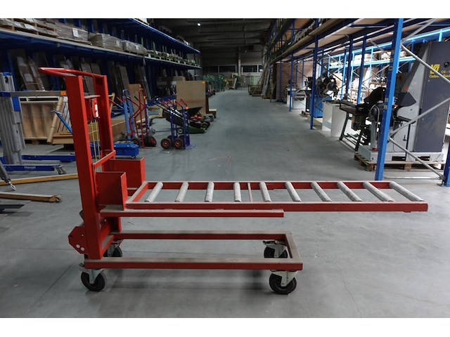 Verrijdbare liftwagen met rollenbaan - afbeelding 3 van  9