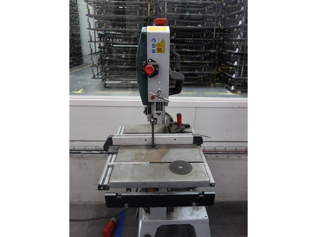 Verrijdbare lintzaag metabo - afbeelding 7 van  12