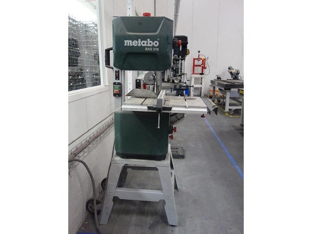 Verrijdbare lintzaag metabo - afbeelding 11 van  12