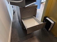 Verrijdbare materialenkar met open blok - afbeelding 5 van  7