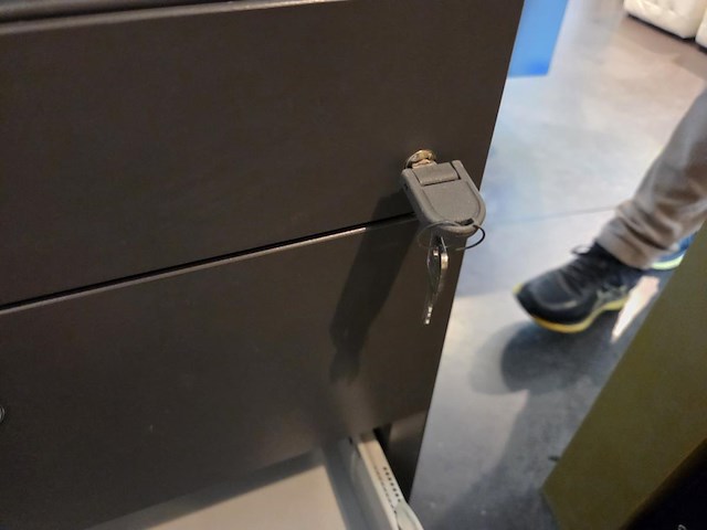 Verrijdbare materialenkar met open blok - afbeelding 6 van  7