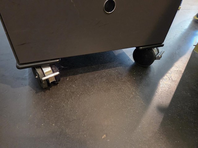Verrijdbare materialenkar met open blok - afbeelding 7 van  7