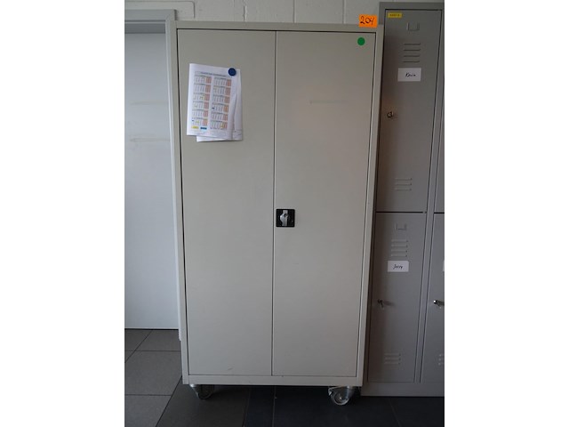 Verrijdbare metalen dossierkast - afbeelding 1 van  3