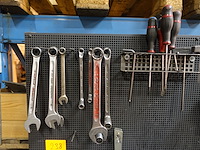 Verrijdbare metalen gereedschapswand - afbeelding 2 van  7
