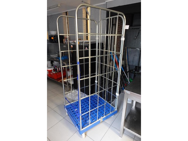 Verrijdbare metalen kar - afbeelding 2 van  4