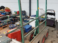 Verrijdbare metalen kar - afbeelding 2 van  4