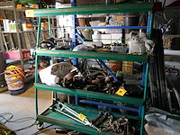 Verrijdbare metalen rek - afbeelding 1 van  4