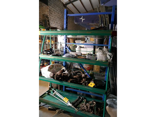 Verrijdbare metalen rek - afbeelding 2 van  4