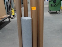 Verrijdbare metalen rollenkar