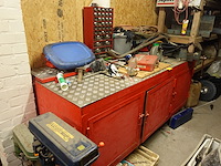 Verrijdbare metalen werkbank - afbeelding 1 van  9