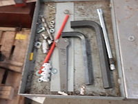 Verrijdbare metalen werktafel - afbeelding 5 van  8