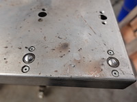 Verrijdbare metalen werktafel - afbeelding 6 van  8