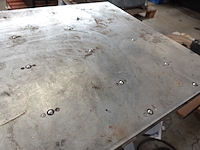 Verrijdbare metalen werktafel - afbeelding 7 van  8
