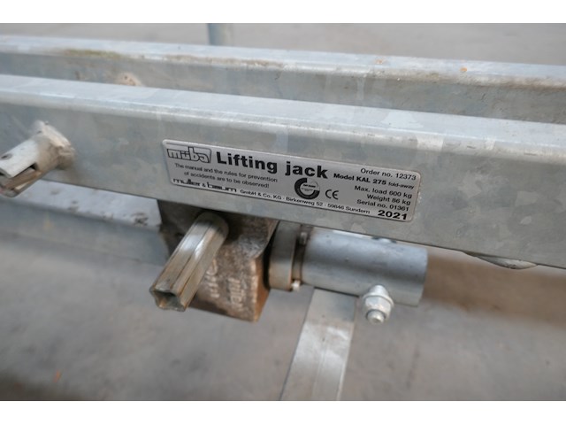 Verrijdbare montagelift lifting jack - afbeelding 5 van  5