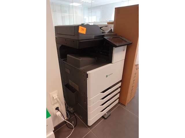Verrijdbare multifunctionele printer lexmark - afbeelding 2 van  9