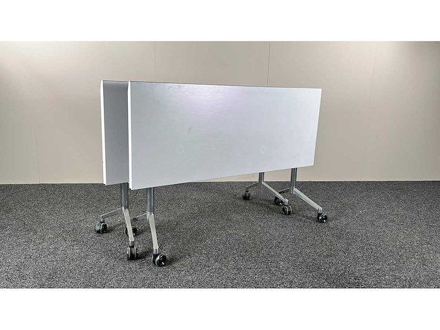Verrijdbare opklapbare tafel - tafel (2x) - afbeelding 1 van  8