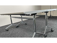 Verrijdbare opklapbare tafel - tafel (2x) - afbeelding 7 van  8
