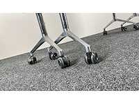 Verrijdbare opklapbare tafel - tafel (2x) - afbeelding 4 van  8