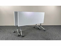 Verrijdbare opklapbare tafel - tafel (2x)