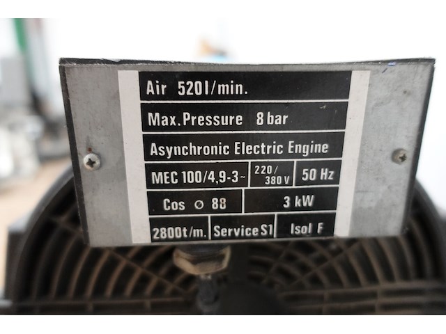Verrijdbare pneumatische compressor - afbeelding 4 van  7