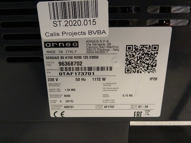 Verrijdbare presentatiekoeler arneg - afbeelding 4 van  4