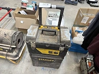 Verrijdbare pvc stapel werkkoffer stanley inhoudende enige siliconen en siliconen pomp