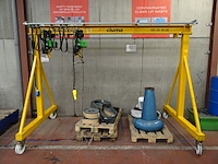 Verrijdbare rolbrug cluma