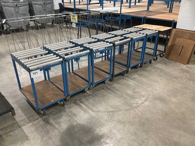 Verrijdbare rollenband (7x) - afbeelding 5 van  6