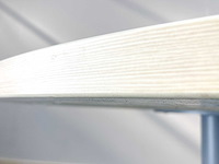 Verrijdbare ronde tafel - bijzettafel (4x) - afbeelding 9 van  9