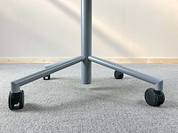 Verrijdbare ronde tafel - bijzettafel (4x) - afbeelding 5 van  6