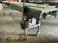 Verrijdbare rvs transportband - afbeelding 2 van  4