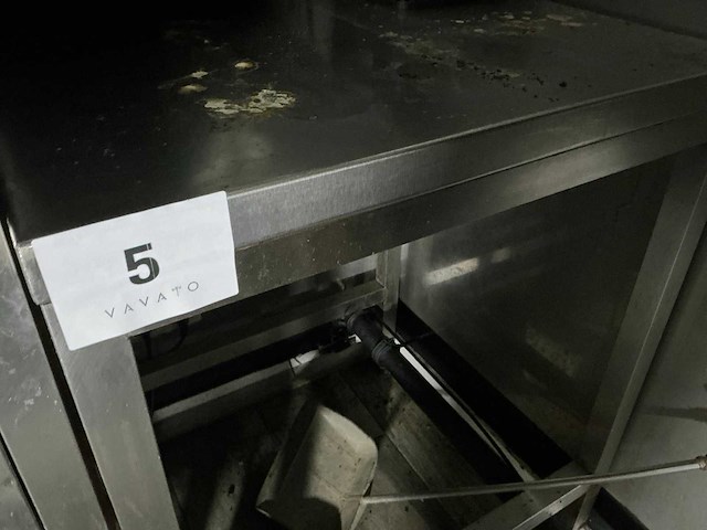 Verrijdbare rvs werktafel - afbeelding 3 van  3