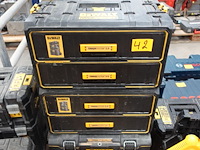 Verrijdbare stapelbare werkkoffer dewalt - afbeelding 5 van  12
