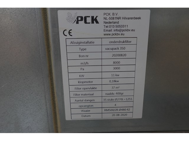 Verrijdbare stofafzuiging pck - afbeelding 6 van  6