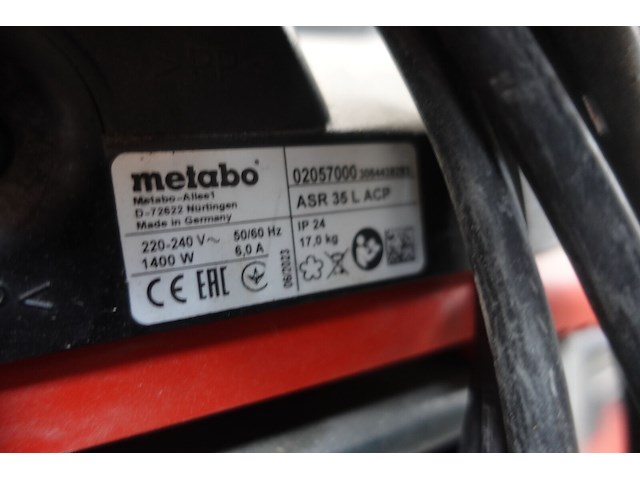Verrijdbare stofzuiger metabo - afbeelding 4 van  4