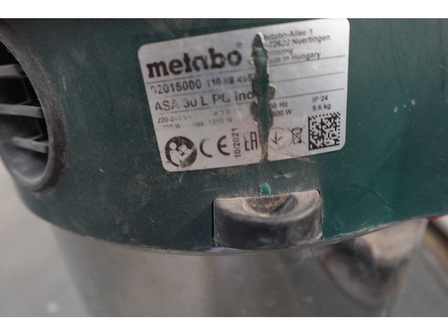 Verrijdbare stofzuiger metabo - afbeelding 4 van  4