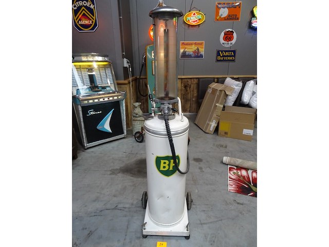 Verrijdbare tweetakt benzinepomp bp - afbeelding 1 van  6