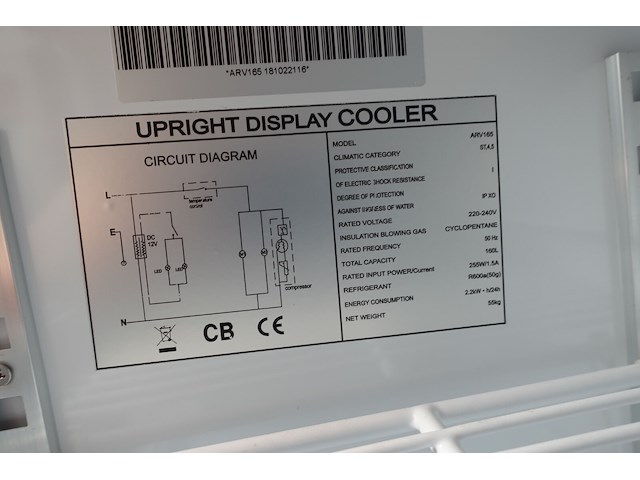 Verrijdbare vitrine koelkast topcold - afbeelding 3 van  3