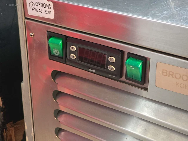 Verrijdbare vitrinekoeltoog coldmaster super 150 - afbeelding 4 van  5