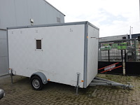 Verrijdbare werfkeet