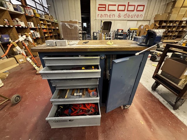 Verrijdbare werkbank gedore - afbeelding 1 van  12