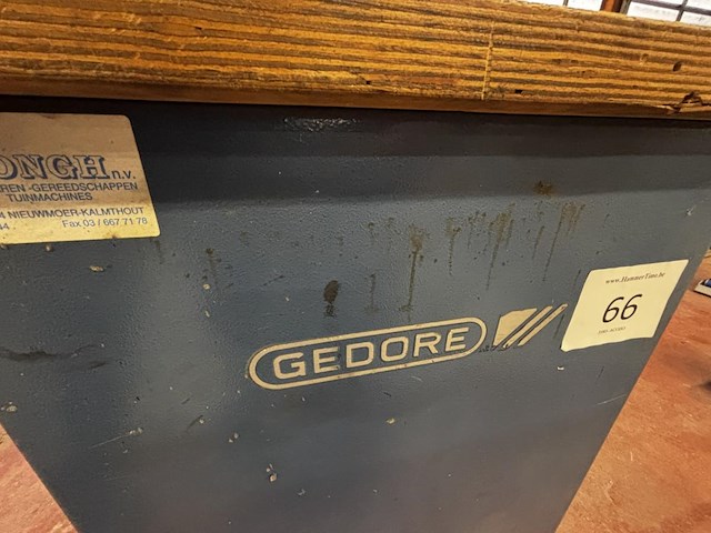 Verrijdbare werkbank gedore - afbeelding 6 van  12