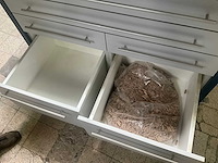 Verrijdbare werkbank/kast met inhoud - afbeelding 9 van  19