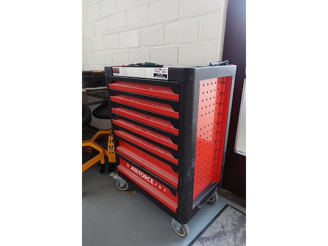 Verrijdbare werkkar airforce jet - afbeelding 3 van  10