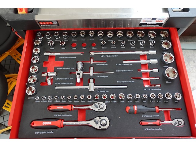 Verrijdbare werkkar airforce jet - afbeelding 4 van  10